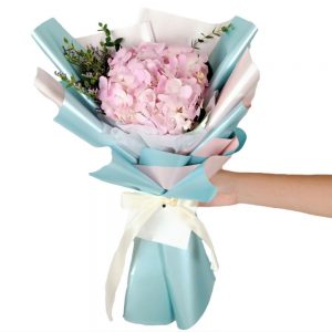 Pink-Hydrangea-flower-bouquet